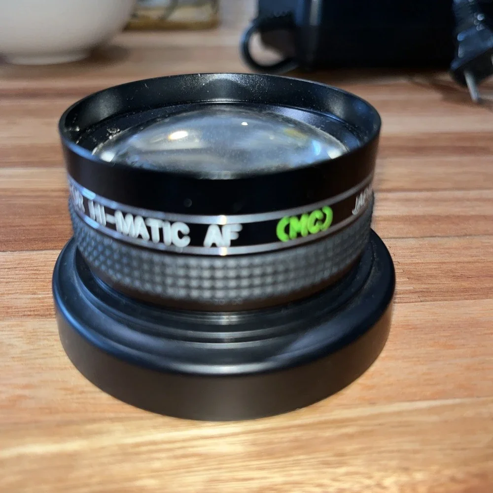 Star-D Aux Telephoto Lens For Hi-matic- AF (MC) Made in Japan With Canister